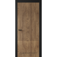 Дверь межкомнатная Гармония Рельеф-3, глухое полотно